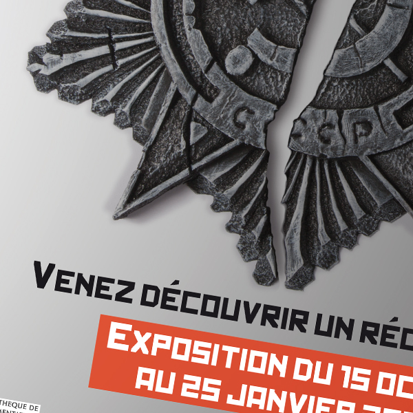 Affiche pour une exposition fictive consacrée à la fin de l'URSS